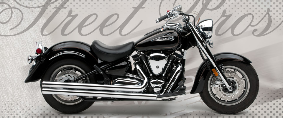 Yamaha Road Star 1600/1700  1999-11 - Roadburner 2.5 inch Street Pros