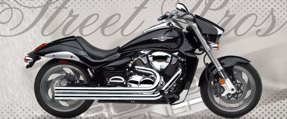 Suzuki M109R 2006-11 - Roadburner 2.5 inch Street Pros