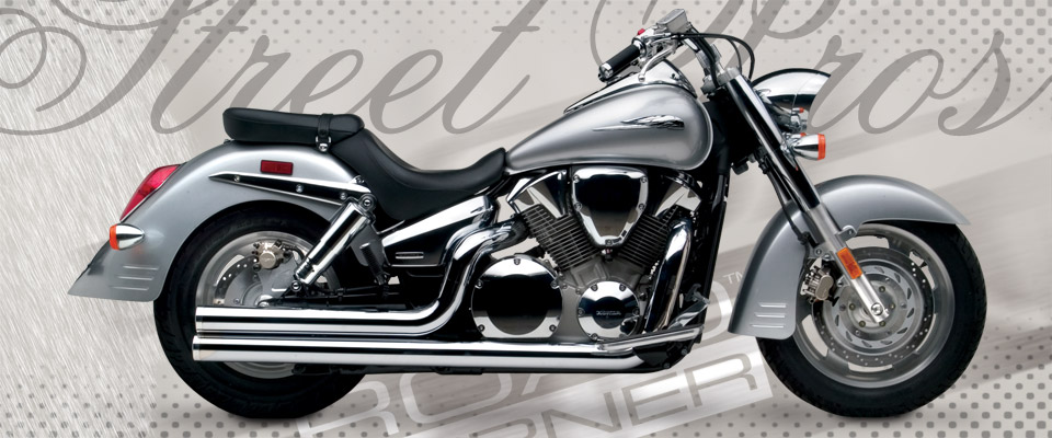 Honda VTX1300R,S 2003-11 - Roadburner 3 inch Drag Pros