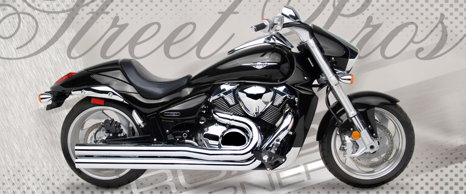 Suzuki M109R 2006-11 - Roadburner 3 inch Drag Pros